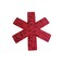 Pot and Pan Protectors, Set of 12 and 3 Different Size, 20/30/38CM Pot Dividers Pads/Stacking Pan Protectors/Pan Separators Pads for Protecting and Separating Pots and Pans, Red