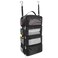 Olosar Suitcase Organizer, Travel Luggage Organizer Portable Hanging Travel Shelves Collapsible Hanging Packing Cubes for Carry on Suitcase, Black