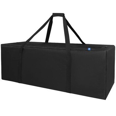 COOLBEBE 42" Sports Duffle Bag - 150L Extra Large Travel Duffel Luggage Bag with Upgrade Zipper, Sturdy &amp; Water Resistant, Black