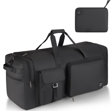 80L Large Duffle Bag for Travel, Urtala 26&acirc;&euro; Travel Duffle Bag for Men and Women, Foldable Traveling Duffel Bags with Shoes Compartment, Waterproof and Tear Resistant