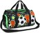 BTOOP Kids Overnight Bag for Boys Small Soccer Sports Gym Bags Duffle Tote With Shoe Compartment Toddler Weekender Sleepover Bags for Travel