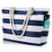 Beach Bags For Women - Large Beach Bag with Zipper Waterproof Sandproof, Swiming Pool Bag Large Tote