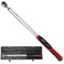DESHIL Torque Wrench, 1/2 Drive Digital Torque Wrench 12.5-250.8 ft-lbs(17-340Nm) &Acirc;&plusmn;2% High Accuracy, Inch Pound Torque wrench with Buzzer&amp; LED Flash Notification, for Bike/Motorcycle/Auto Repair