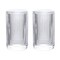 Gaolinci 2 Pcs Glass Tumbler Cup,Toothbrush Holder, Bathroom Cups, 13 oz
