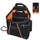 MELOTOUGH Electrican Tool Pouch Screw Nail Work Pouch Quick Detach Belt Clip Tool Pouch Tool Belt Pouches Utility Tool Organizer Pouch with Hammer Holder for Carpenter,Construction,Technician(Orange)