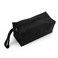 Aladeno Small Tool Bag Oxford Cloth Small Tool Pouch 9.84 x 3.94 x 3.94in Multi Purpose Zip Tool Pouches Wide Opening Portable Tool Pouch for Storing Drill Bits Screws and Tools (Black Large Size)