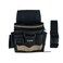 KUNN Electrician Tool Pouch - Durable Small Basic Maintenance Tool Pouch Belt with Belt Clip,Khaki
