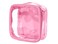 EzPacking Clear TSA Approved 3-1-1 Travel Toiletry Bag for Carry On/Quart Size Transparent Liquids Pouch for Airport Security/Reusable See Through Vinyl &amp; PVC Plastic Organizer Men Women (Rose)