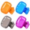 4 Pack Travel Toothbrush Head Covers Toothbrush Protector Cap Brush Pod Case Protective Portable Plastic Clip for Household Travel, Business, School, Bathroom, Camping