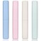 4 Pack Travel Toothbrush Case Portable Toothbrush Carrier Case Plastic Toothbrush Storage Case Cover Toothbrush Cup Container for Traveling, Camping, Bathroom, Home, School