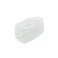 Dahszhi 50Pcs Toothbrush Cap Covers Toothbrush Head Protector Case for Travel or Home,Clear-White