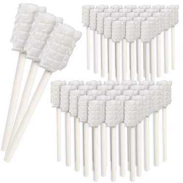 JJOVCE Baby Tongue Cleaner,Disposable Baby Mouth Cleaner, Soft Gauze Toohthbrush Newborn Oral Cleaning Stick Dental Care for 0-36 Month Baby (200)