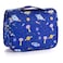 Vipdeal Kids Hanging Toiletry Bag for Boys, Travel Toiletry Bag for Little Young Boys Waterproof Wash Bag Toddler Traveling Toiletries, Space Blue
