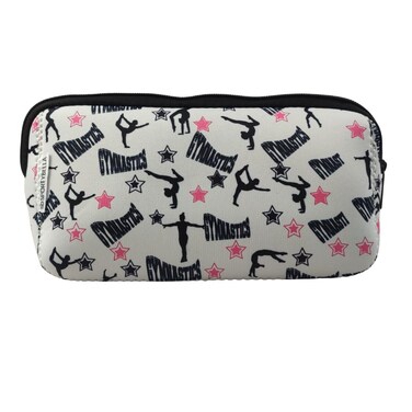 Sportybella Gymnastics Gifts for Gymnasts, Makeup Bag, Gymnastics Gift, Gymnastics Theme Travel Waterproof Toiletry Bag Organizer, Bag Accessories