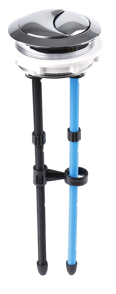 Toilet Push Button 58mm Thread Diameter Dual Push Flushing Button Adjustable Toilet Water Tank Button