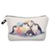 YULUENZE Cartoon Penguin Cosmetic Bag for Women Cute Small Makeup Organizer Pouch with Zipper Cartoon Penguin Toiletry Makeup Bag Gifts for Women Penguin Lovers