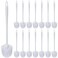 Tioncy 15 Pcs 14.2 Inch Toilet Brush Commercial Toilet Bowl Heavy Duty Cleaning Scrub Long Toilet Brush Toilet Scrubber Toilet Brush for Bathroom Cleaning Supplies
