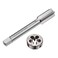 uxcell 2pcs Tap and Die Set, 1/2-20 UNF Left Hand Thread Tap &amp; Round Die, Tapping Threading Tool Tap &amp; Die Kit for Nut Screw Bolt Thread Repair