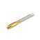 uxcell Spiral Point Plug Threading Tap M10 x 1.5 Thread, Ground Threads H2 3 Flutes, High Speed Steel HSS 6542, Titanium Coated, Metric Screw Taps Tapping Bit for Thread Repair