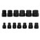 NORTOOLS 13 PCS 3/8&acirc;&euro; Dr. Broken Stripped Damaged Bolt and Nut Extractor Remover Threading Tool Kit Set Metric and SAE