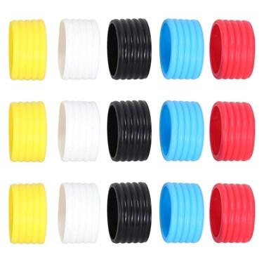 BESPORTBLE 15 Pcs Tennis Tape Grip Tape Rackets Tennis Racket Grip Tape Badminton Racquet Grips Tennis Grip Tape Sweat Band Racquetball Grip Tape