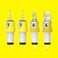 HAWINK Tattoo Cartridges Needles 40Pcs Mixed #12 Standard Round Liner &amp; Weaved Magnum Shader &amp; Curved/Round Magnum Shader Soft Edge 3RL 5RL 7RL 9RL 7M1 9M1 11M1 7RM 9RM 11RM EN05S-FG-40KIT-B