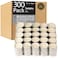 Tealight Candles - 8 Hours Long time Burning, White Votive Smokeless European Tea Light Unscented Candles for Shabbat, Weddings, Christmas,Home Decorative - 300 Packs