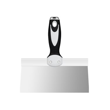 Mister Rui Taping Knife, 8" Drywall Taping Knife, Stainless Steel Taping Knife, Drywall Skimming Blade, Plastering Spatula Tools, Plastering Tool, Soft Grip Handle for Drywall Joint Taping