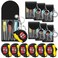 Jutom Mini Screwdriver Keychain Mini Tape Measure Keychain Set Bulk Mini Keychain for Men Party Favors Tool Gifts(72 Pcs)