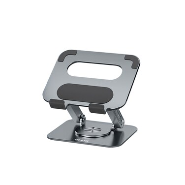 Einprovken 360&Acirc;&deg; Rotating Tablet Stand for iPad Pro, Adjustable Desktop Stand Dock Holder, Aluminum Sturdy Construction, Portable Foldable Phone Holder, Compatible with 4.7" - 13" Devices (Grey)