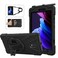 Rantice Samsung Galaxy Tab Active3/Active5 8.0 Case, with 360 Stand, Handle Hand Strap &amp; Shoulder Strap for Samsung Galaxy Tab Active5 8" 2024, Active3 8" 2020 SM-X300/X307/T570/T577 (Black)
