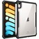 Fintie Hybrid Back Case for iPad Mini 7 (A17 Pro) 2024 / iPad Mini 6 2021 - Clear Hard Back Cover with Shockproof Soft TPU Bumper, Slim Back Shell for iPad Mini 7th/6th Generation 8.3 Inch, Black