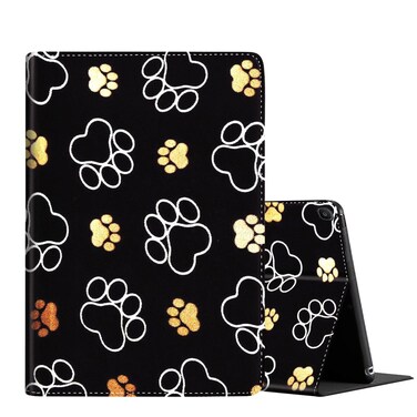 Case for Galaxy Tab S5e Case 2019 10.5" Tablet SM-T720/T725&iuml;&frac14;&OElig;Anti Slide Premium PU Leather Multi-Angle Viewing Folio Stand Case Cover for Samsung Galaxy Tab S5e Tablet 10.5 Inch - Cute Dog Paw Prints