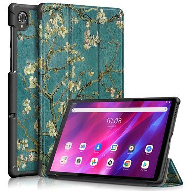 Gylint Case for Lenovo Tab K10 2021, Folding Folio Ultra-Thin PU Leather Stand Case Cover for Lenovo Tab K10 2021 TB-X6C6 / M10 Plus (2nd Gen) TB-X606F TB-X606X 10.3" Tablet Plum