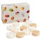 PartyLite 12-Piece Tealight Sampler, Scented Tea Light Candles Gift Set (Fancy Gourmand)