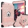 BENTOBEN for Case for iPad Air 2/iPad 9.7 2017/2018/Pro 9.7, iPad 5th/6th Generation Case, Glitter 3Layer Full Body Protective Shockproof Girls Women Kids Tablet Cover, Rose Gold