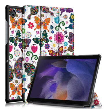 Epicgadget Case for Samsung Galaxy Tab A8 10.5 Inch (SM-X200/SM-X205/SM-X207) - Lightweight Tri-Fold Stand Shell Auto Wake/Sleep Case Cover for Galaxy Tablet A8 10.5" (2022 Released) (Butterfly)