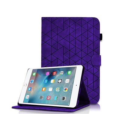 Case for iPad Mini 5 2019/Mini 4 2015 (5th/4th Generation 7.9 inch), Multi-Angle Viewing PU Leather Folio Case with Magnetic Clasp for iPad Mini 3/2/1, Auto Wake/Sleep Smart Tablet Cover, Purple