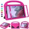 TOEVEK Kids Case for Samsung Galaxy Tab A7 Lite 8.7" Tablet, Built-in Screen Protector, Shockproof Handle Stand Protective Case for Samsung Galaxy Tab A7 8.7 inch 2021(SM-T220 / T225 / T227), Pink