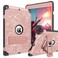BENTOBEN for iPad 9th Generation Case, iPad 8th Generation Case, iPad 7th Generation Case, iPad 10.2 2021/2020/2019 Case, Glitter Sparkly 3 Layers Protective Tablet Cover with Kickstand, Rose Gold