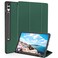 Case for Samsung Galaxy Tab S9+/ S9 FE Plus 5G 12.4 Inch 2023 Case with S Pen Holder, Slim Folio Stand Protective Tablet Cover, Auto Wake/Sleep, Multi-Angle Viewing, Blue-Green