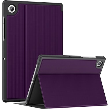 Soke Galaxy Tab A8 Case 10.5 Inch 2022, Shockproof Stand Folio Case, Multi- Viewing Angles, Hard PC Back Cover for Samsung Galaxy Tab A8 Tablet [SM-X200/X205/X207], Purple
