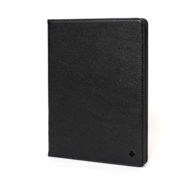 Porter Riley - Leather Case for iPad 10th Generation (10.9") 2022 Model. Premium Genuine Leather Stand/Cover/Flip Case (Pure Black)