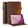 TIPOYOROO for Lenovo Tab M9 Case 9.0 inch (TB-310FU, 2023 Released) Business PU Leather Multi-Angle Stand Flip Case with Pencil Holder Card Slot for Lenovo Tab M9 9" Android Tablet-Brown