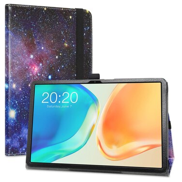 LiuShan Compatible with TECLAST M40 Plus case,TECLAST P20S case,TECLAST P30S case,TECLAST P40HD case,PU Leather Slim Folding Stand Cover for 10.1" TECLAST M40 Plus /P20S /P30S /P40HD Tablet,Galaxy