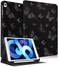 Uppuppy for iPad 9th/8th/7th Generation Case 10.2 Inch Girls Cute Women Butterfly Folio Smart Cover Pencil Holder Girly Pretty Teens Aesthetic Kawaii Cases for Apple iPad 7/8/9 Gen A2602 A2270 A2197