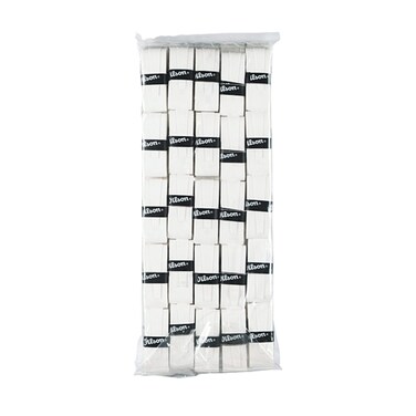 Wilson Pro Tennis Racket Overgrip - 50 Pack, White