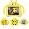 Tading Kids Case for Apple iPad Mini 5/4/3/2/1 7.9 inch Only, Kids Proof Lightweight EVA Foam Stand Cover for iPad Mini, Mini 5 (2019), Mini 4, iPad Mini 3rd Generation, Mini 2 - Ladybug, Yellow