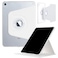 iPad Mini-7 6 (8.3'') 2024 2021 Case, DMaos Magnetic Detachable Smart Cover, 360&Acirc;&deg; Rotation Foldable Stand - White
