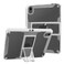 Dteck for iPad Mini (A17 Pro) Case 2024, for iPad Mini (6th Generation) A15 Case 2021 (8.3-Inch), Soft TPU Clear Back Cover Case with Kickstand &amp; Pencil Holder, Lightweight Slim Thin Case, Transparent